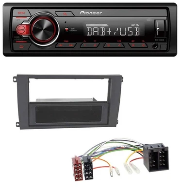 Pioneer MP3 1DIN DAB USB AUX Autoradio für Porsche Cayenne (2002-2007) - Bild 1 von 4