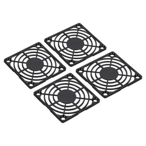 4 Packung Lüftergitter ABS Kunststoff Lüfterschutzabdeckung 60mm für Fan DIY - Bild 1 von 6