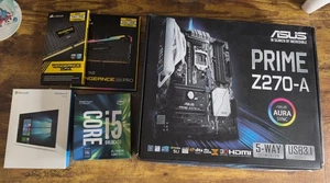 Asus Prime Z270-A Bundle - Intel Core i5 - Corsair Vengeance - Arctic Kühler - Bild 1 von 6