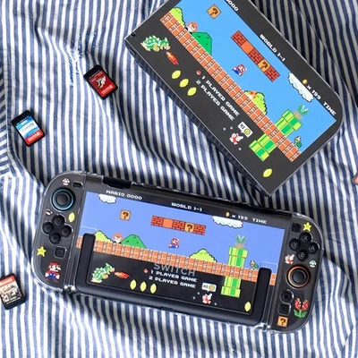 Supar Mario Nintendo Switch 2 Case Cover Skin Shell Accessories For Joycon - Image 1 of 4