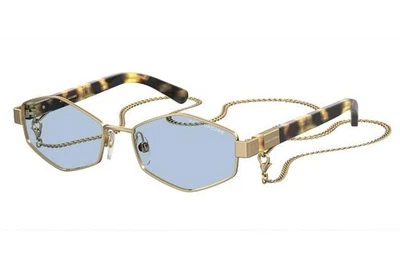 Marc Jacobs 496/S - 55 013 - Occhiali da Sole Donna - Oro/Azzurro - Imagen 1 de 3