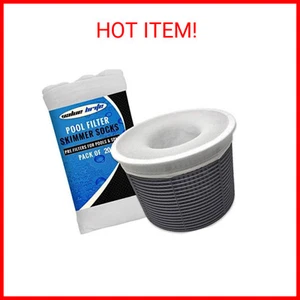 Pool Skimmer Socks (20PK) Fine Mesh Swimming Pool & Spa Pre-Filter Savers for Fi - Picture 1 of 2