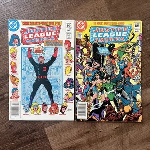 Justice League of America #209 212 DC Comics 1982 FN Lot Firestorm JSA Superman - Picture 1 of 13