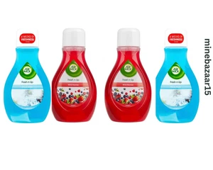 AirWick Fresh n Up Wild Berries + Fresh Waters 375ml Room Pack of 4 Bottles - Picture 1 of 3