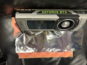 NVIDIA GEFORCE GTX TITAN 6GB GDDR5 VIDEO  By Zotac Kepler 110B GPU 384bit - Picture 1 of 7