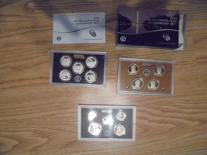 2014-S U.S. Mint Silver Proof 14 Coin Set with OGP & COA *Shipping Discounts* - Picture 1 of 9