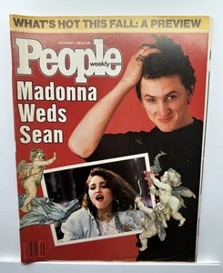 People Magazine September 2 1985 Sean Penn & Madonna - Picture 1 of 1