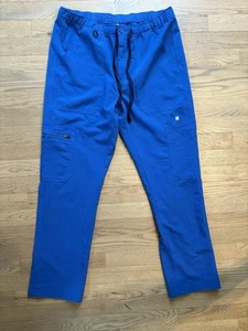 FIGS Men's Blue TM3001 Cargo Scrub Pants Technical Collection Size S - Picture 1 of 6