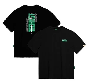 TECHNIST 25F/W Unisex Badminton T-Shirts Sports Casual Top Tee Black TNT55137 - Picture 1 of 6