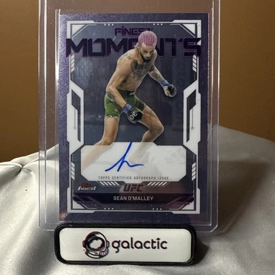 Sean O’Malley 2025 Topps Finest UFC Finest Moments Auto 🔥 Foto 1 de 2