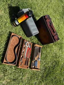 Ferrari 348 355 Tool Kit, Leather Bag, Tyre Inflator - Picture 1 of 14