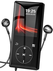 128GB MP3 Player with Bluetooth - Portable Mp3 Music Player with HiFi Speaker... - Picture 1 of 7