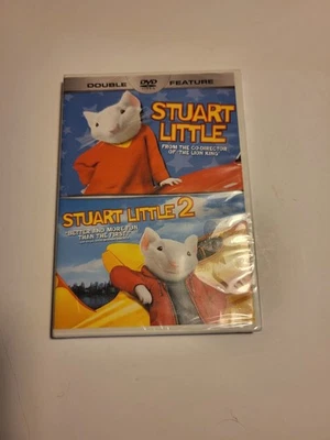 NEW Stuart Little and Stuart Liitle 2 2013 DVD Double-Disc-FREE-SHIPPING  Sealed Foto 1 de 2