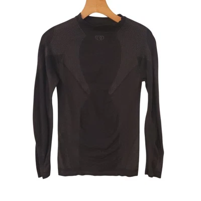 Pearl Izumi Cycling Shirt High Neck Fitted Long Sleeve Black Womens Medium  - Image 1 of 4