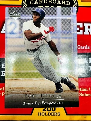 Torii Hunter #128 1995 Upper Deck Minors Fort Wayne Wizards Baseball Card MLB NM - Image 1 of 2