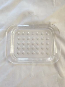 Pyrex MC1C 8,5 x 5 Zoll klarer Glasdeckel, Maisgeschirr gebaunt Fast Food Deckel - Bild 1 von 6