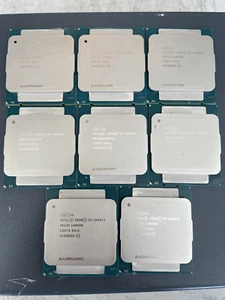Menge: 8 Intel Xeon E5-2690 V3 CPU 12-Kerne 2,6 GHz 30MB LGA 2011 - Bild 1 von 1
