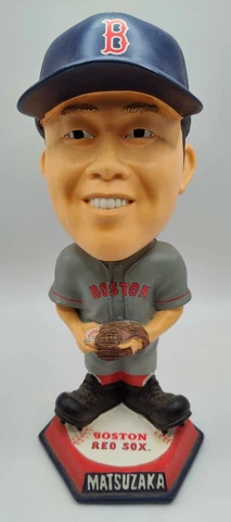 Matsuzaka #18 Red Sox's Knuckle Heads Bobble Head Cover