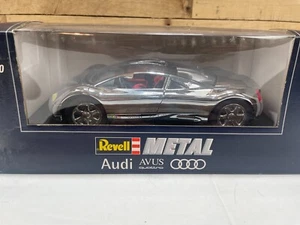 1994 REVELL AUDI AVUS QUATTRO CONCEPT V12 CHROME 1/18 DIECAST MODEL 08830 NEW - Picture 1 of 7