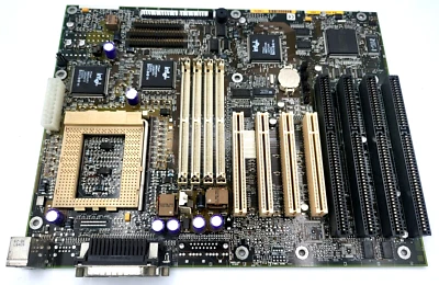 INTEL AA 655391-406 PCIset SB82442FX SOCKET 8 MOTHERBOARD PB 639845-004 - Image 1 of 4