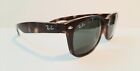 Ray Ban Wayfarers/Tortoise Brown Frame/52mm G15 Green Glass Lenses