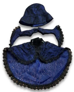 Lote Conjunto Muñeca BB Lol Omg Moonlight Cuero Gótico Encaje Cubo Sombrero Ropa - Imagen 1 de 1