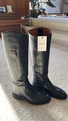 Botas de couro femininas italianas Buttero ELBA US6.5 - Imagem 1 de 4