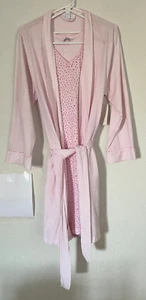Charter Club Womens 2 Piece Sleepwear Set Night Gown Robe Small NWT Pockets - Picture 1 of 7