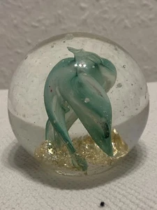 Pisapapeles, bola de vidrio bola de deseo pisapapeles bola de ensueño bola, escultura - Imagen 1 de 9