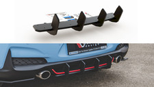 Diffuser Rear Diffuser for Hyundai I30 N Mk3 ABS Rear approach Rear Apron Matt V3