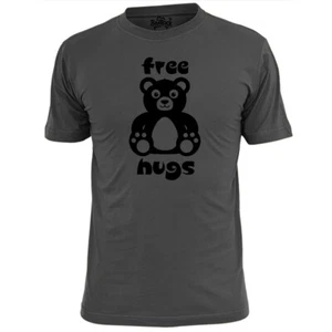Mens Free Hugs T Shirt Human Contact - Picture 1 of 3