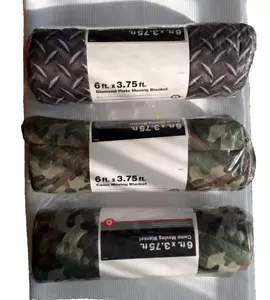 Lote de 3 mantas móviles nuevas 72"" x 45"" protección para muebles para movimiento o almacenamiento - Imagen 1 de 3