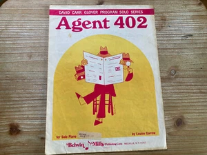 Agent 402, David Carr Program Solo Series, Belwin Mills, 1968, Vintage Sheet Mus - Picture 1 of 3