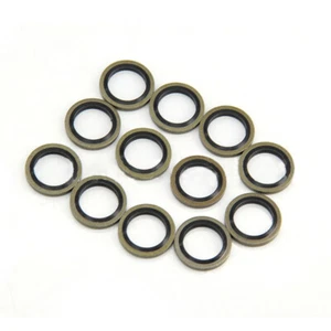 12Pcs 12mm Bolt Seals Fuel Line Sealing Washer 3963983 For Cummins 12V 24V 5.9 - Picture 1 of 5