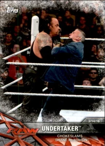 2017 Topps WWE Road to Wrestlemania #44 Undertaker - Picture 1 of 2