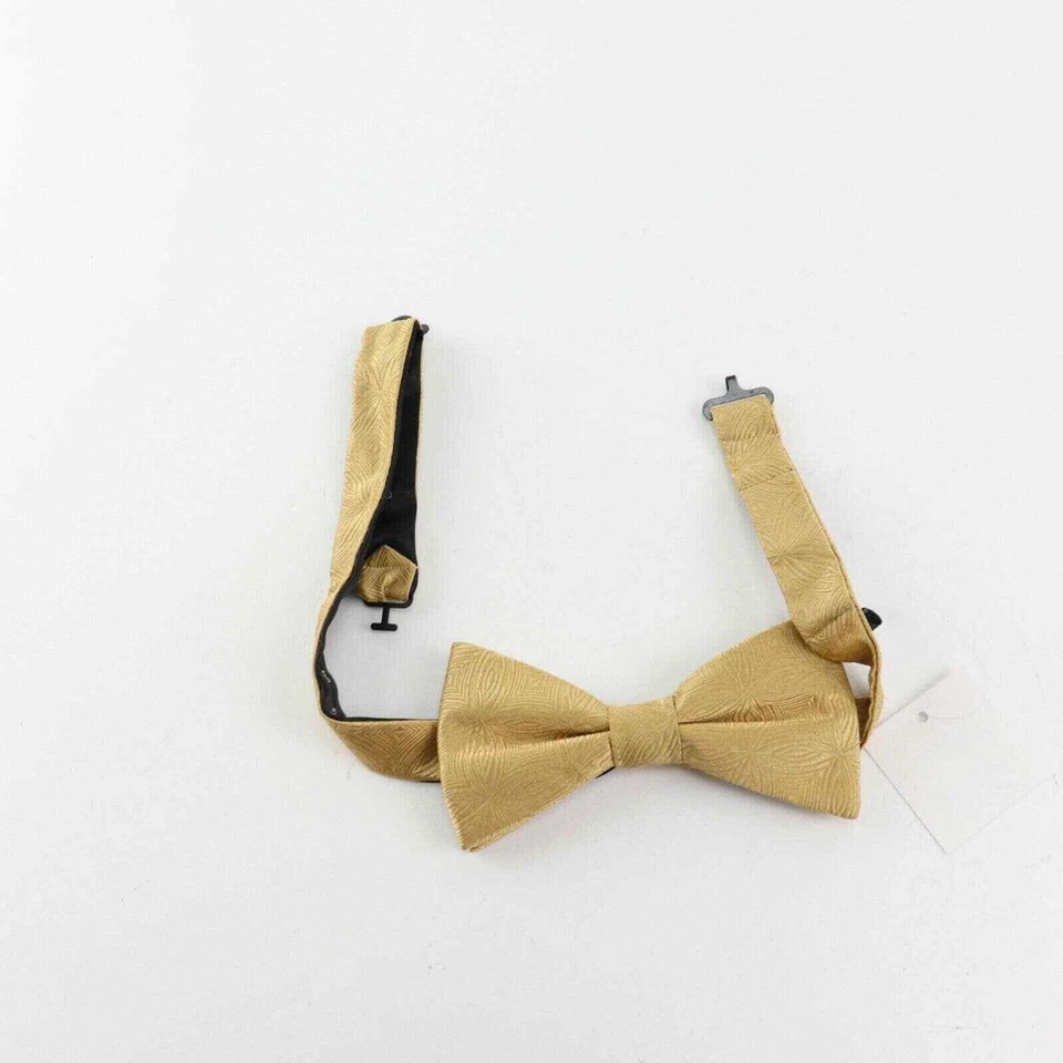 Pajarita de seda dorada Bloomingdale's The Men's Store para hombre Foto 1 de 4