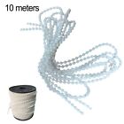 10m Long Replacement White Pull Beads for Vertical Curtain Smooth Operation