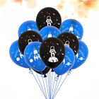  20 Pcs Child Baby Black Ballons Balloons for Kids Inflatables