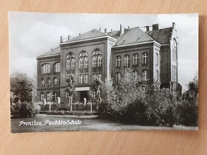 AK Prenzlau Puschkin Schule Uckermark - Picture 1 of 2
