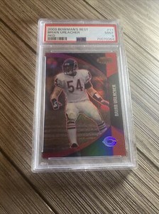 2003 Bowman's Best Brian Urlacher Red Foil /50 PSA 9 Bears