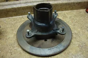 1996 Polaris Sportsman 400 4x4 ATV 4 Wheeler Front Disk Brake Rotor Spindle Hub - Picture 1 of 1