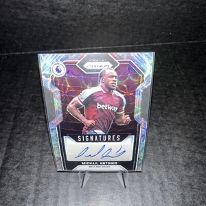 Michail Antonio 2021-22 Panini Prizm PREMIER LEAGUE #S-MAN Signatures Silver - Picture 1 of 6
