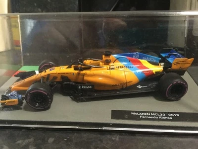 Mclaren MCL33 2018 Fernando Alonso Panini - Image 1 of 2