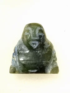 Phra Sangkajai Jade Wat Phra Si Rattana Mahathat Phitsanulok Thai Amulet 1972 - Picture 1 of 21
