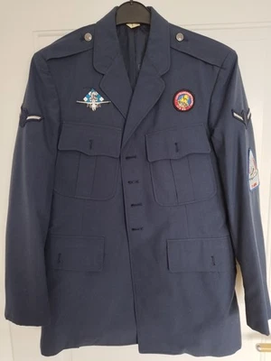 Pilot Kostüm Pilotenkostüm Fasching Karneval Top Gun Flieger Air Force  - Bild 1 von 4