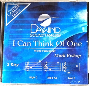"I Can Think Of One"  Christian accompaniment track CD - Picture 1 of 2