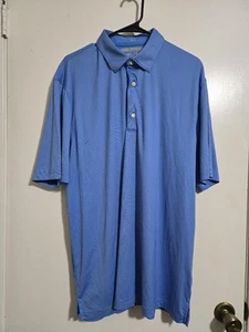 X-Large Greg Dry Shark Golf Polo Shirt ML75 Light Blue #H5h - Picture 1 of 3