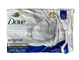 Dove Original Beauty Bar Deep Moisture White 4 Ounce Each. 16 Bars - Picture 1 of 2