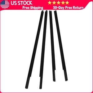 4x Weatherstrip Window Moulding Trim Seal Belt Kit For Window Moulding Trim Seal - Picture 1 of 13