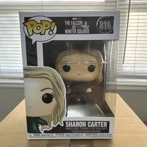 Funko Pop! Marvel: The Falcon and The Winter Soldier - Sharon Carter #816 - Picture 1 of 6